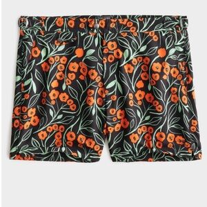 Todd Snyder Men's Slim Riviera 5" Swim Trunk Shorts - Poppy Vine Floral - 33